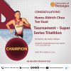 Super Series Triathlon Champion